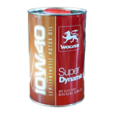 Автомобильное моторное масло WOLVER Super Dynamic 10W-40 1л