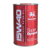 Автомобільна моторна олива WOLVER Super Dynamic 15W-40 1л