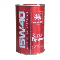 Автомобільна моторна олива WOLVER Super Dynamic 15W-40 1л