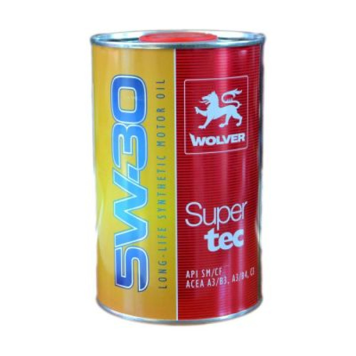 Автомобильное моторное масло WOLVER Supertec 5W-30 1л