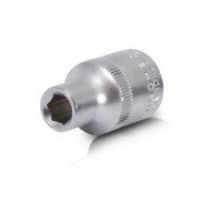 Головка шестигранна 1/2 ", 8x38 мм, хром-ванадій INTERTOOL ET-0008
