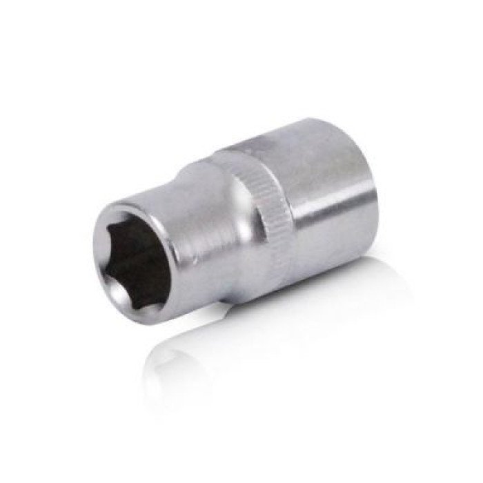 Головка шестигранна 1/2 ", 12x38 мм, хром-ванадій INTERTOOL ET-0012