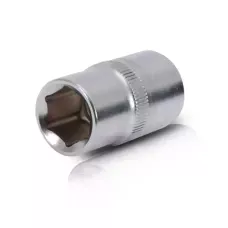 Головка шестигранна 1/2 ", 15x38 мм, хром-ванадій INTERTOOL ET-0015