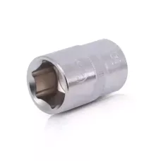 Головка шестигранна 1/2 ", 19x38 мм, хром-ванадій INTERTOOL ET-0019