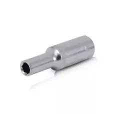 Головка шестигранна подовжена 1/2 ", 8x78 мм, хром-ванадій INTERTOOL ET-0108