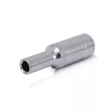 Головка шестигранна подовжена 1/2 ", 9x78 мм, хром-ванадій INTERTOOL ET-0109