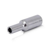 Головка шестигранна подовжена 1/2 ", 11x78 мм, хром-ванадій INTERTOOL ET-0111