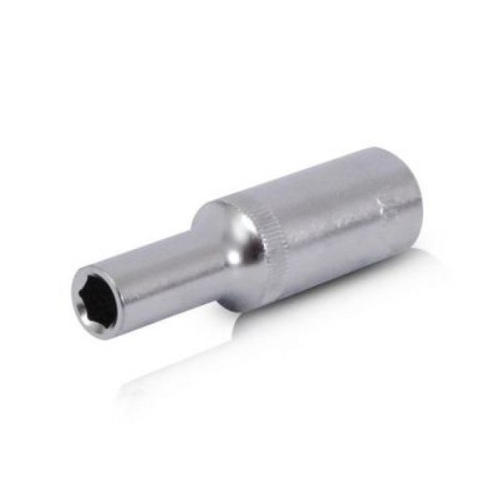 Головка шестигранна подовжена 1/2 ", 11x78 мм, хром-ванадій INTERTOOL ET-0111