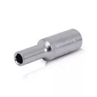 Головка шестигранна подовжена 1/2 ", 11x78 мм, хром-ванадій INTERTOOL ET-0111