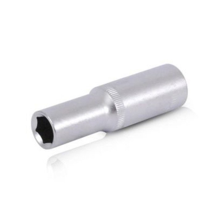 Головка шестигранная удлиненная 1/2", 12x78 мм, хром-ванадий INTERTOOL ET-0112