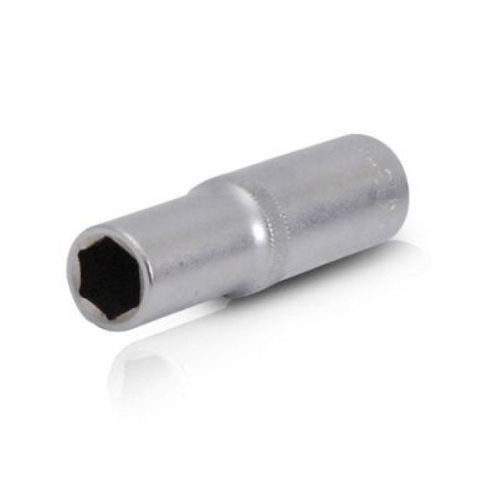 Головка шестигранна подовжена 1/2 ", 13x78 мм, хром-ванадій INTERTOOL ET-0113