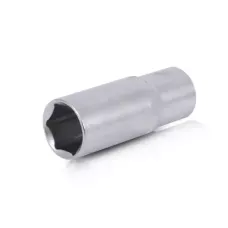 Головка шестигранна подовжена 1/2 ", 22x78 мм, хром-ванадій INTERTOOL ET-0122