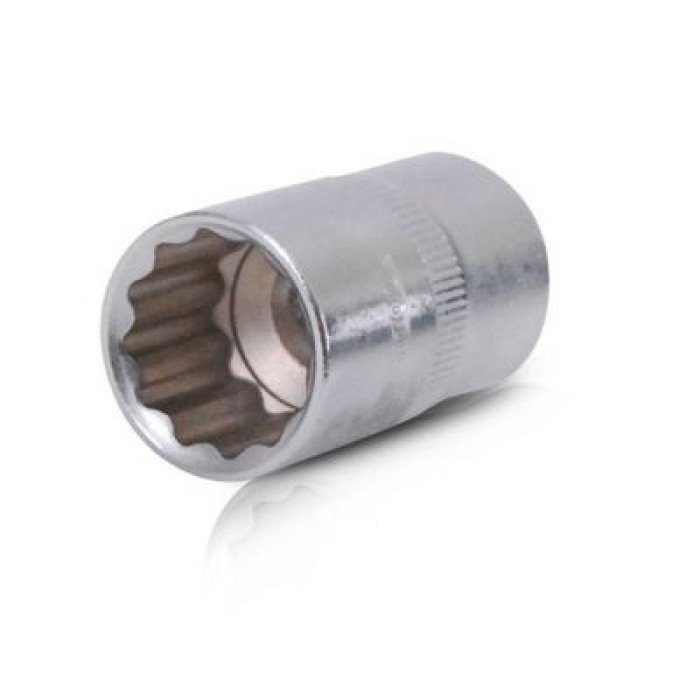 Головка двенадцатигранная, 1/2", 17 мм INTERTOOL ET-0217