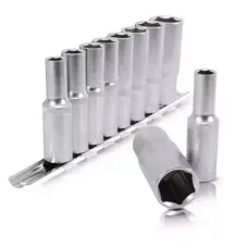 Набір подовжених головок на планці 10-22, 1/2 ", 8 од. INTERTOOL ET-6009