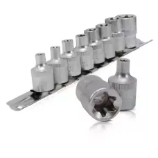 Набір головок TORX 10 од, E5-E16, 3/8 "INTERTOOL ET-6015