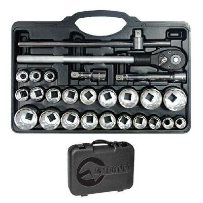 Професійний набір інструментів 3/4 ", 26 од INTERTOOL ET-6026