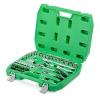 Набір інструменту 72ед, 1/2 "і 1/4", Cr-V INTERTOOL ET-6072SP