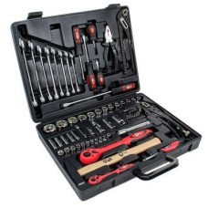 Профессиональный набор инструмента 1/2" & 1/4" 72 ед. INTERTOOL ET-6073