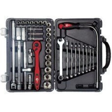 Профессиональный набор инструмента 39 ед., 1/2", Cr-V INTERTOOL ET-7039