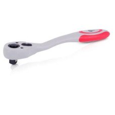 Рукоятка с храповым механизмом на 72 зуба 1/2" изогнутая Cr-v (Professional) INTERTOOL HT-2109