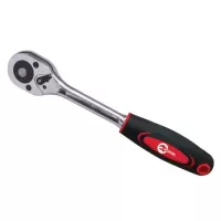 Рукоятка з храповим механізмом на 45 зубів 3/8 '' Cr-v INTERTOOL HT-2118