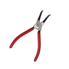 Щипці для зняття стопорних кілець вигнуті на стиск 180 мм INTERTOOL HT-7012