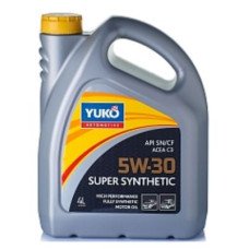 Автомобильное моторное масло YUKO SUPER SYNTHETIC С4 5W-30 5л