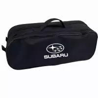 Сумка-органайзер в багажник Subaru чорна розмір 50 х 18 х 18 см