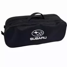 Сумка-органайзер в багажник Subaru чорна розмір 50 х 18 х 18 см
