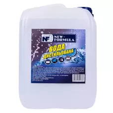 Вода дистильована NEW FORMULA 10 л 4820215591782