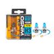 Лампа галогенна WINSO 12V H3 HYPER BLUE 4200K 55W PK22s SET 712350