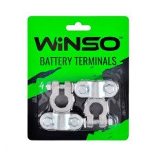 Клеми акумуляторні WINSO 2шт блістер свинець 310 г 146600