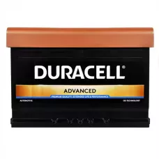 Автомобільний акумулятор DURACELL Advanced 6СТ-74Ah АзЕ 680A 13574120801