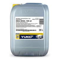 Автомобильное моторное масло YUKO MEGA DIESEL 15W-40 20л