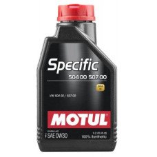 Автомобильное моторное масло MOTUL Specific 504 00 507 00 0w30 1л 107049