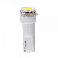Автолампа WINSO (12V SMD T5 W2x4.6d 1LED 5050 white) 127400