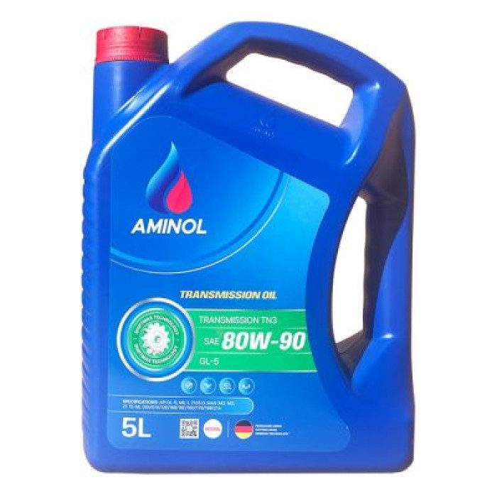 Масло трансмиссионное AMINOL Transmission N3 80W90 5л AM161780
