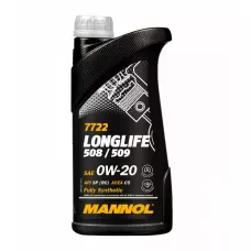 Автомобільна моторна олива MANNOL Longlife 508/509 0W-20 1л MN7722-1
