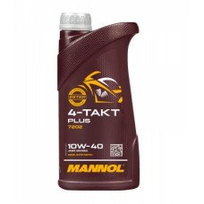 Моторное масло MANNOL 4T PLUS 10W40 1л MN7202-1