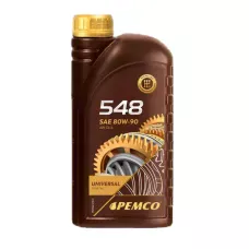 Олива трансмісійна PEMCO 548 80W-90 API GL-4 1л PM0548-1