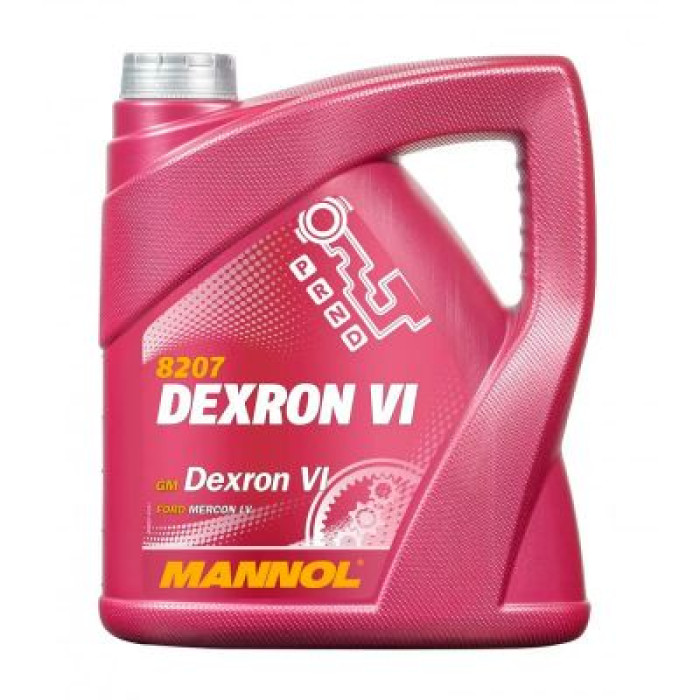 Олива трансмісійна MANNOL ATF DEXRON VI 4л MN8207-4