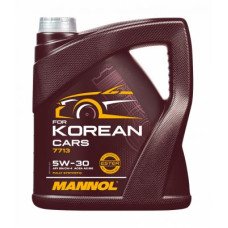 Автомобільна моторна олива MANNOL for korean cars 5W-30 4л MN7713-4