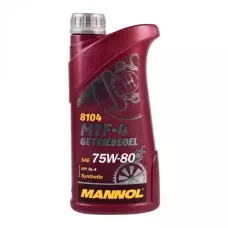 Олива трансмісійна MANNOL MTF-4 GETRIEBEOEL 75w-80 1л MN8104-1