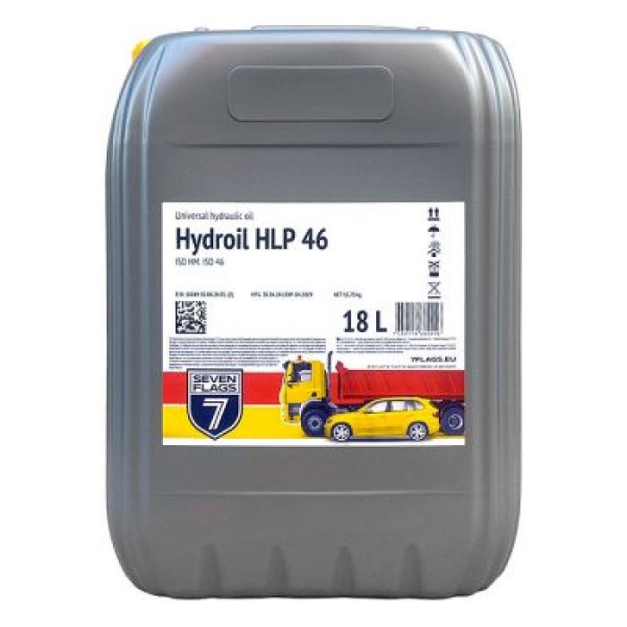 Олива гідравлічна 7FLAGS Hydroil HLP 46 18л