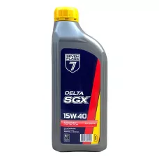 Автомобільна моторна олива 7FLAGS Delta SGX 15W-40 1л