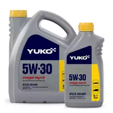 Автомобільна моторна олива YUKO VEGA SYNT 5W-30 (4л+1л)