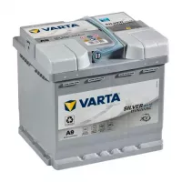 Автомобільний акумулятор Varta Silver Dynamic А9 AGM 6СТ- 50Ah АзЕ 540А (EN) 550901054