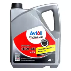 Автомобільна моторна олива AVTOIL Engine oil DYNAMIC 10W40 4л