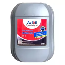 Олива трансмісійна AVTOIL Transmission 80W90 API GL-5 20л