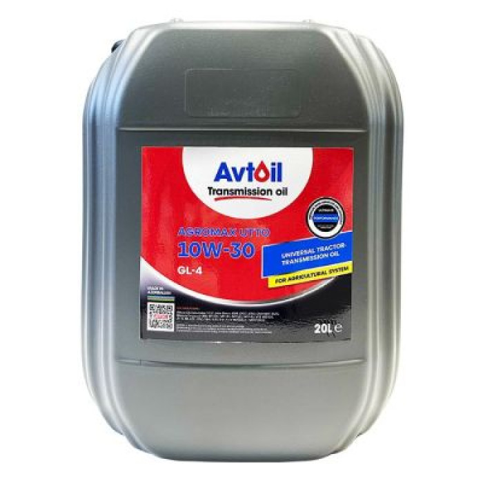Олива гідротрансмісійна AVTOIL AgroMax UTTO 10W30 20л